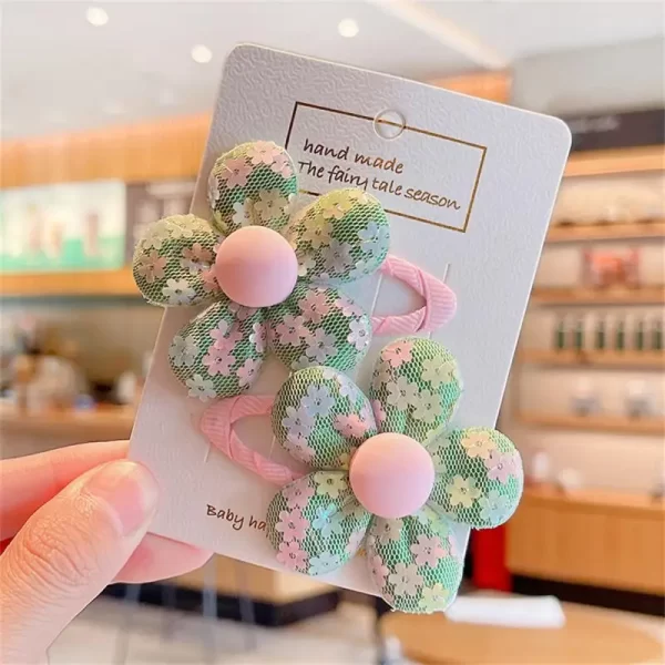 Flower Hairpin 4pc - Image 18