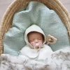 Tassel Newborn Waffle Cotton Baby Swaddle Blanket - Image 5