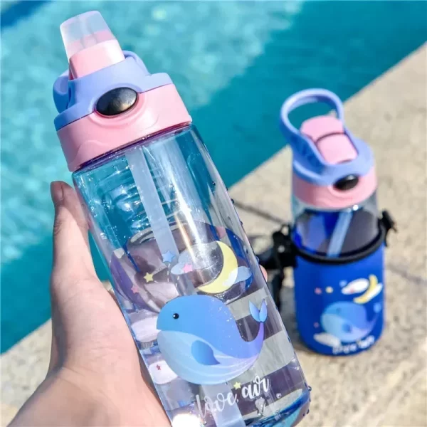 480ML Kids Water Sippy Cup - Image 6