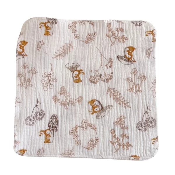 Cotton 4 Layer Muslin Baby Burping Bibs - Image 9