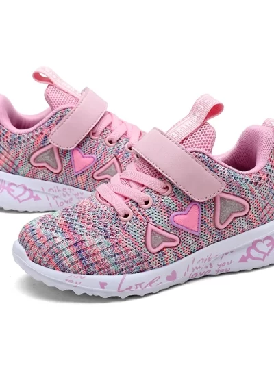 Girl's Cute Light Mesh Sneakers