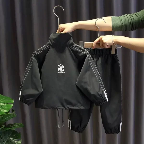 Half-zip Children's Jogging Suit - Image 4