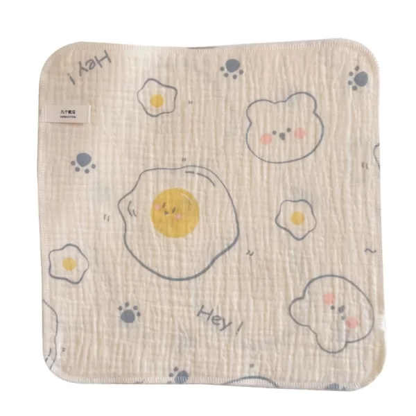 Cotton 4 Layer Muslin Baby Burping Bibs - Image 8