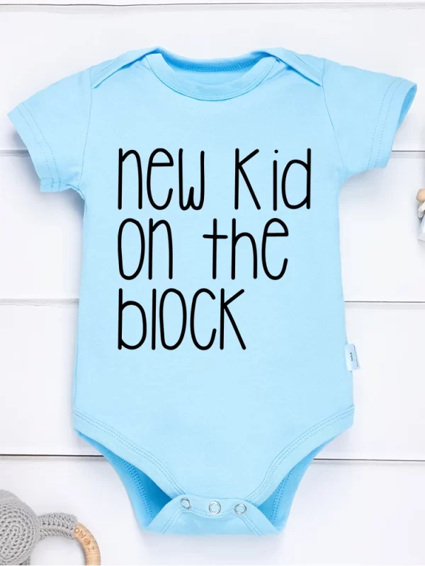New Kid on the Block Cotton Onesies - Image 10