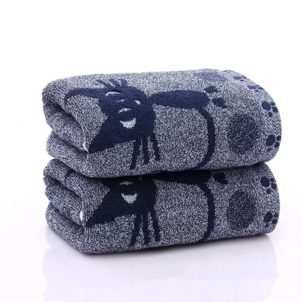 High Quality Cute Cat Soft Towels 25x50cm Kids - Image 9