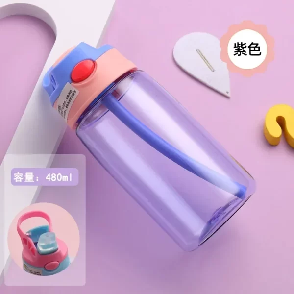 480ML Kids Water Sippy Cup - Image 7