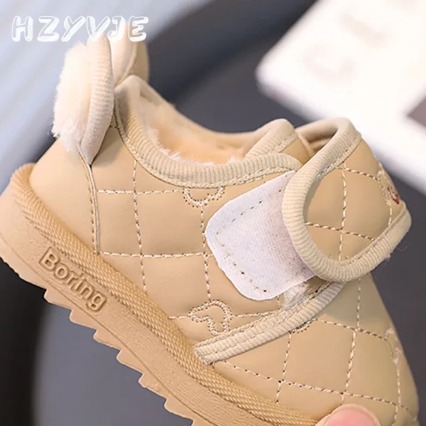 Plush Warm Cotton-padded Snow Boots - Image 7