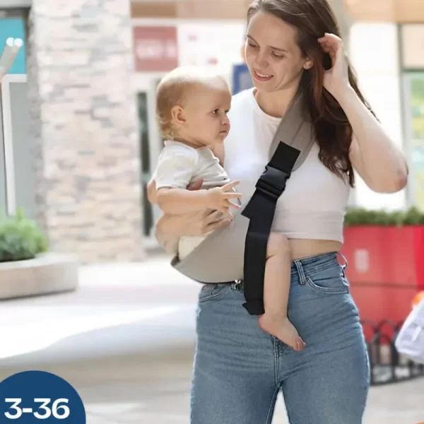Infant Carrying Bag Waist Seat Adjustable Strap - Image 3