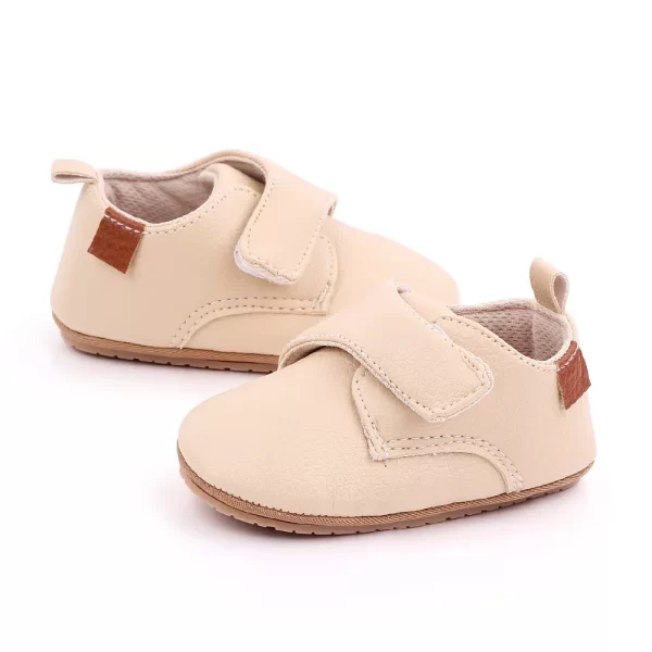 Newborn Baby Boy/Girl Shoes Leather Rubber Sole - Image 5