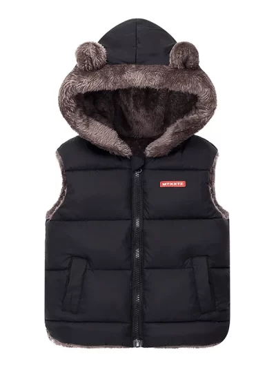 Winter Padded Hooded Vest