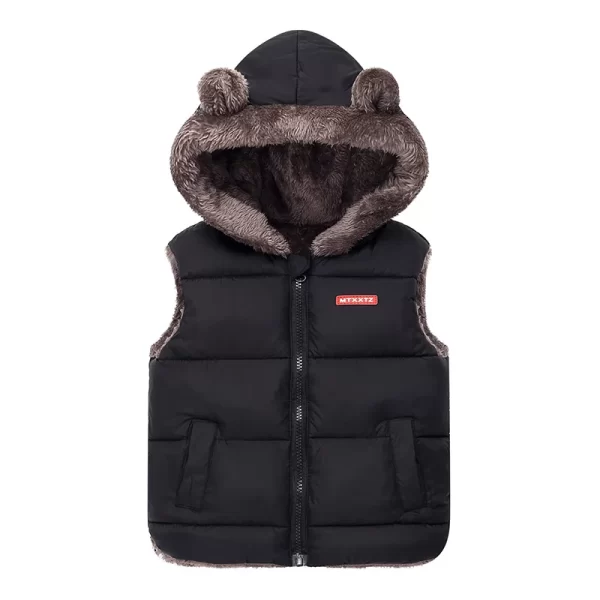 Winter Padded Hooded Vest