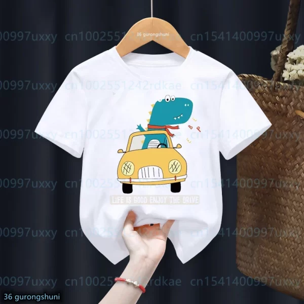 Cute Truck/Tractor T-shirt Boys - Image 12