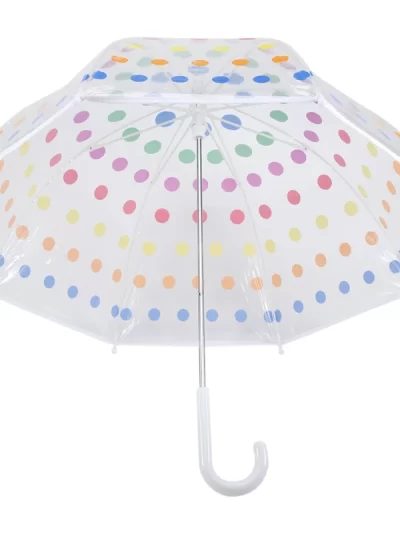 Kid's Clear Bubble Umbrella Transparent