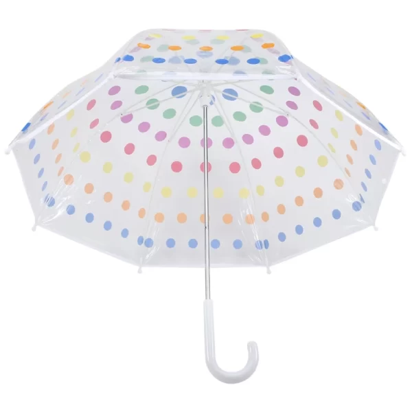 Kid's Clear Bubble Umbrella Transparent