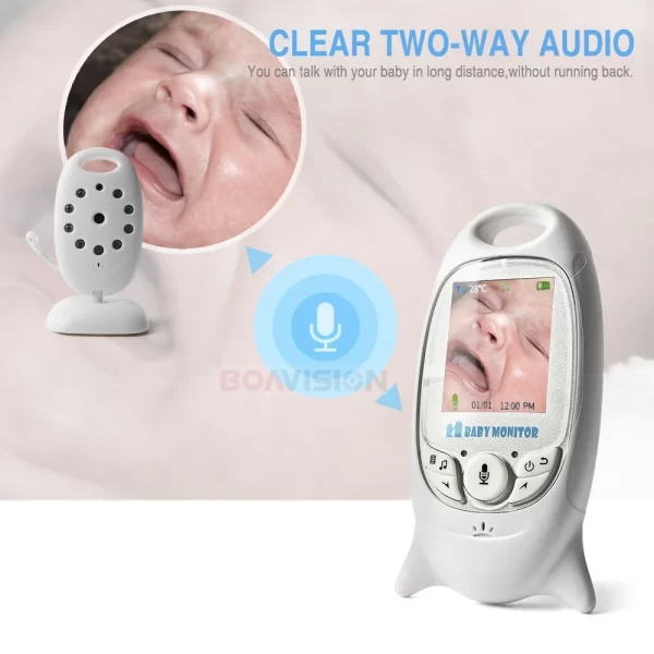 Video Baby Monitor Wireless-2 Way Talk - Image 3