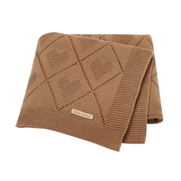 Baby Blankets Knitted Breathable Cotton - Image 11