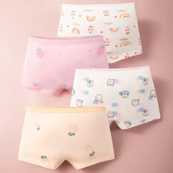 Cute Cotton Girl's Boxer Briefs - Image 14