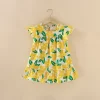 Girl's Flower Pattern Beach Dresses 100% Cotton - Image 12