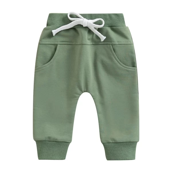 Toddler Baby Boy's Sweatpants Elastic Waist Drawstring - Image 8