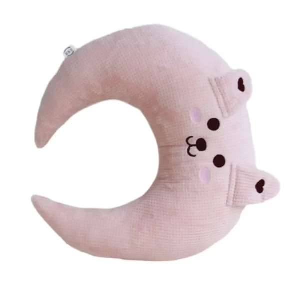 Moon Shape Sleeping Children's Headrest or Breastfeeding Pillow - Image 9