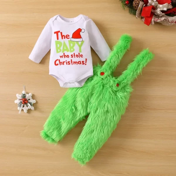Cute Christmas Baby Onesie/Pant Sets