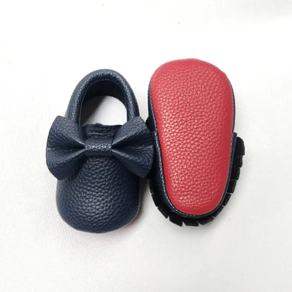 Bowknot Leather Baby Shoes - Image 9