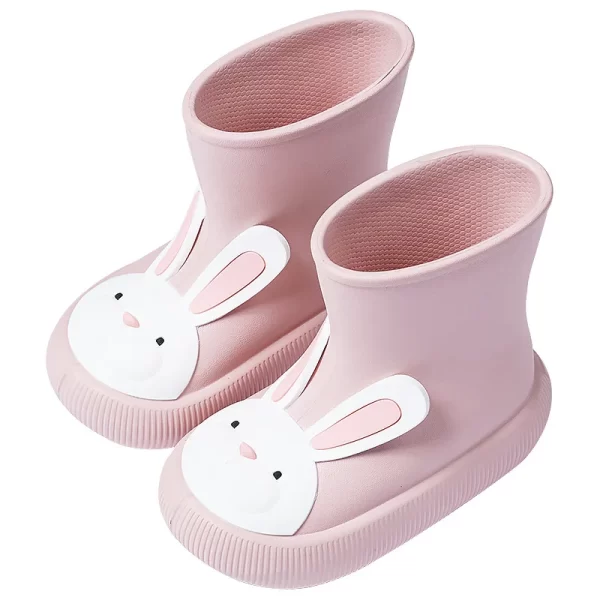 Children's Non-slip Slip-on Eva Rain Boots - Image 5