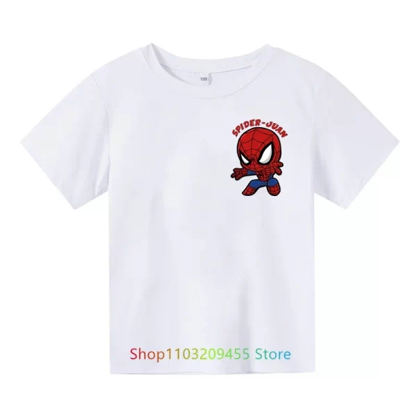 Kids Spiderman T-shirt - Image 2