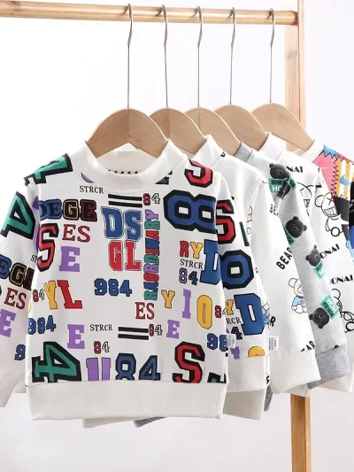 Children Cotton Sweatshirt