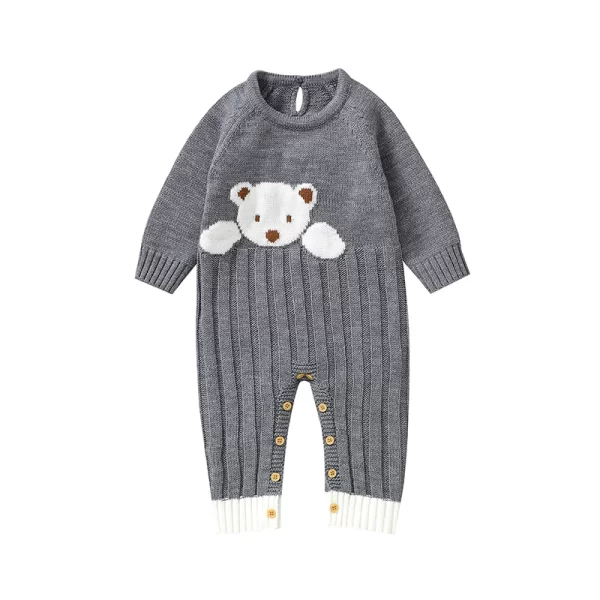 Cute Bear Onesie Newborn Warm - Image 10