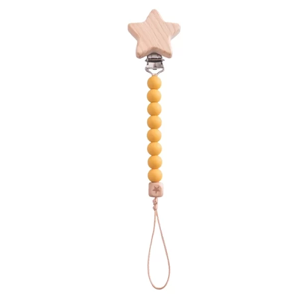 Baby Pacifier Flower Chain Beech Wood - Image 23