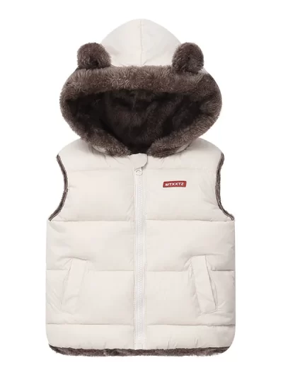 Winter Padded Hooded Vest