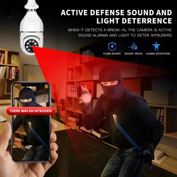 5G/4MP Night Vision Security Camera Two Way Audio - Image 4