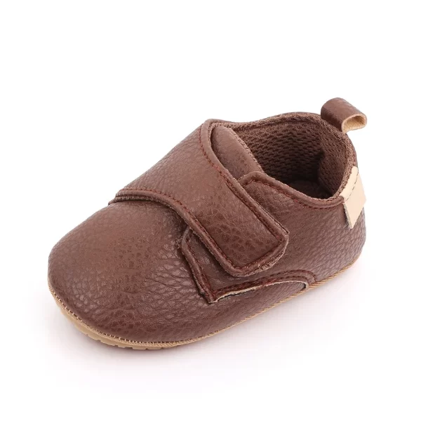 Newborn Baby Boy/Girl Shoes Leather Rubber Sole - Image 8
