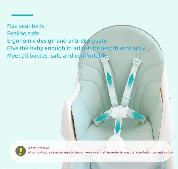 Baby high chair Portable - Image 4