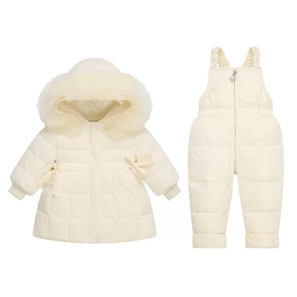 2Pcs Toddler Down Snowsuit 1-4Y - Image 16