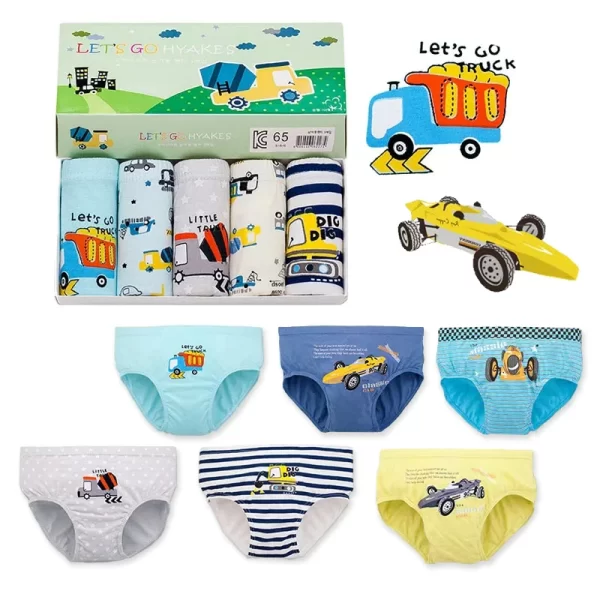 3 Pcs Boy's Underwear Cotton