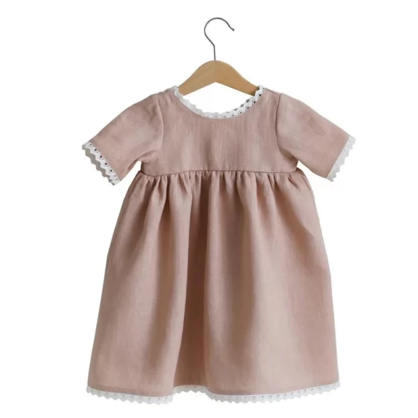 Baby Girl Party Dresses Lace Cotton