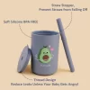 Silicone Sippy Cup with Lid, BPA-free - Image 2