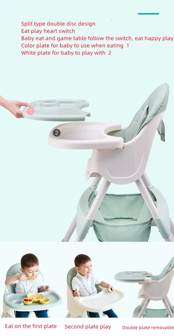 Baby high chair Portable - Image 3