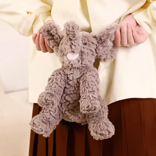 Lovely 24cm Nordic Style Elephant Infant Plush - Image 6
