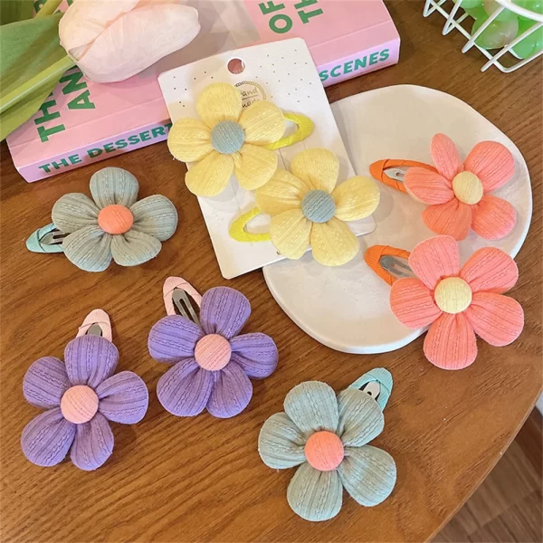 Flower Hairpin 4pc