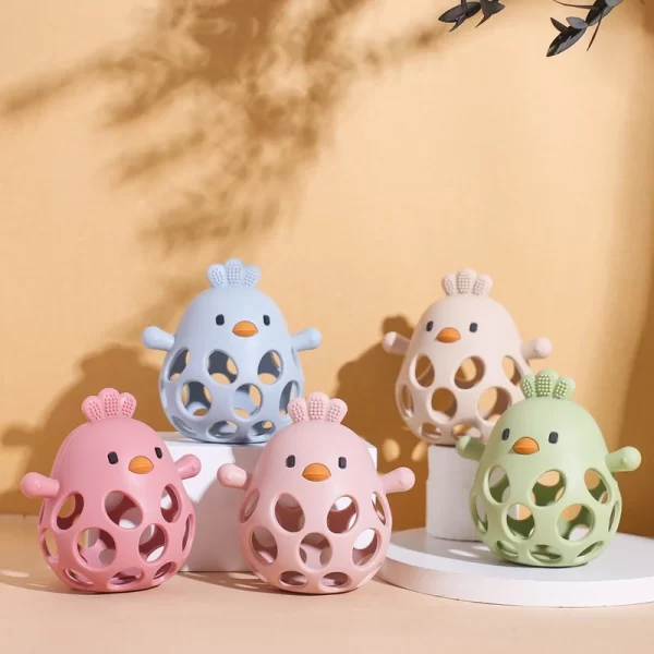 Baby Toys Silicone Hollow Teether BPA Free - Image 5
