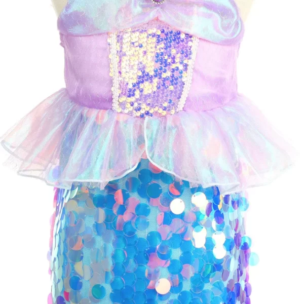 Children's Mermaid Costumes Sequined - Image 6