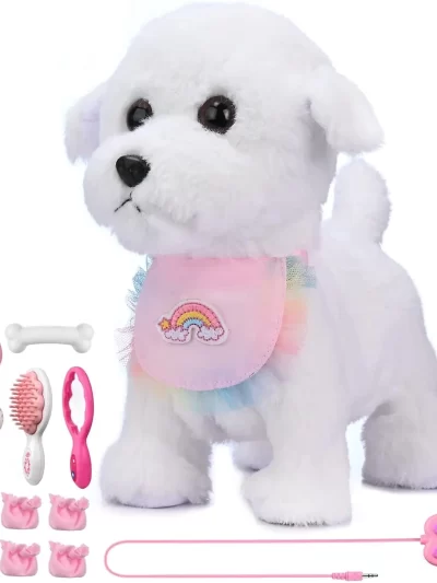 Plush Puppy Electronic Interactive Toy for Kids