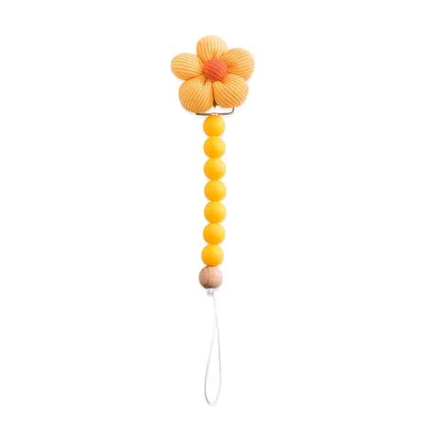 Baby Pacifier Flower Chain Beech Wood - Image 16