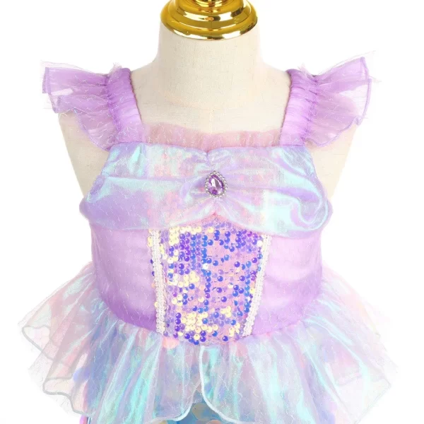 Children's Mermaid Costumes Sequined - Image 5