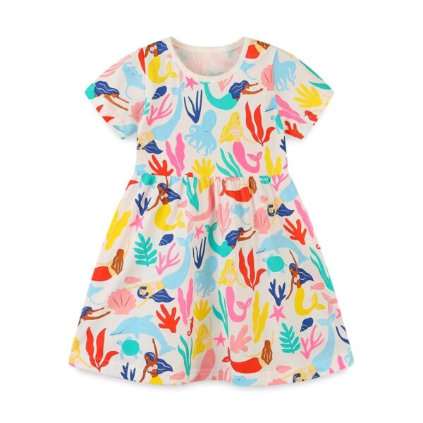 Animal Adventure Baby Girls Short Sleeve Dress - Image 17
