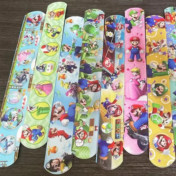 New Mario Bros Wrist Slap-on Bracelet - Image 2