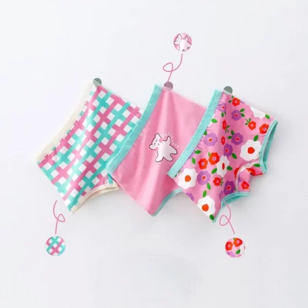 HoneyCherry Girl's Cotton Underwear - Image 2